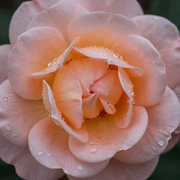 dew on a rose
