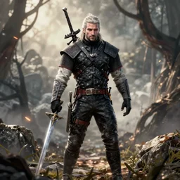 witcher in bloodborne in 2 0 0 0