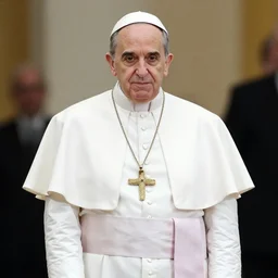 jeff goldblum dressed as the pope