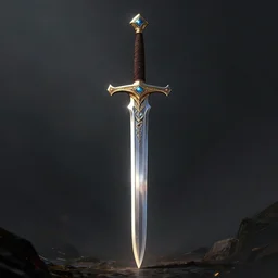 A mythical sword from another universe, dramatic, artstation