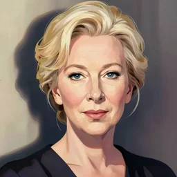 portrait of helen mirren, vivid colors, cel - shaded art, strong shadows by lois van baarle, artgerm, helen huang, makoto shinkai, ilya kuvshinov, rossdraws