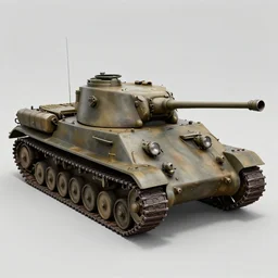 a concept art of a world War 2 warmech mixed with a sherman tank, made with unreal engine, Trending on artstation