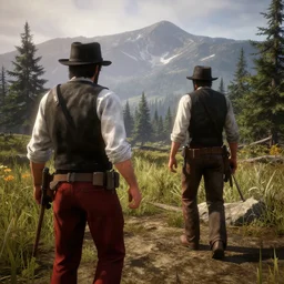 grand smokey mountains national park, red dead redemption 2, playstation 4