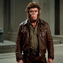 film still of Christian Bale as George Taylor in Planet of the Apes 1968