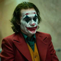 jake gyllenhaal as the joker, still from the dark knight 2 0 0 8, cinematic still