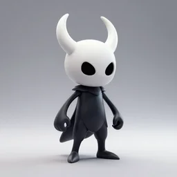 3D render of Hornet from hollow knight