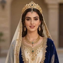 ana dal arams as a princess