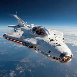 spaceship 5 th element movie style