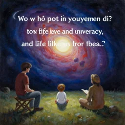 painting of the answer to life the universe and everything