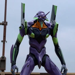 evangelion unit 0 1 in a still from the movie district 9 ( 2 0 0 9 ) directed, by neill blomkamp