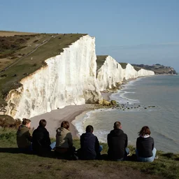 seven sisters cliffs essex hasselblad 907x xcd 30 f3.5 kodak aerochrome