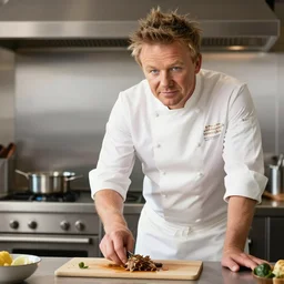 gordon ramsey cooking himself