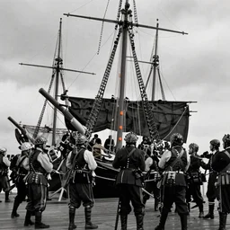 movie still from the battle of trafalgar, 1 8 0 5