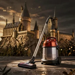a vaccum cleaner at hogwarts