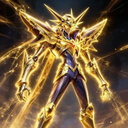 yugioh destiny hero dreadmaster, dynamic lighting, cinematic, establishing shot, extremely high detail, shining, photo realistic, cinematic lighting, intricate line drawings, 8k resolution