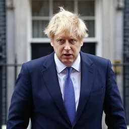 boris johnson as a very very old man