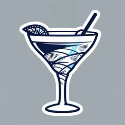 daiquiri shaped like a spiral tornado! spiral tornado! spiral tornado! logo for daiquiri, superflat, anime, 8 0 s, style of patrick nagel, art deco, sharp, detailed, clean lines, 8 k