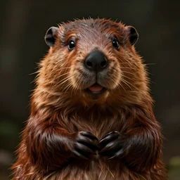 hyperrealistic dslr film still of justin bieber disguised as anthropomorphic ( ( beaver ) ), stunning 8 k octane comprehensive 3 d render, inspired by istvan sandorfi & greg rutkowski & unreal engine, perfect symmetry, dim volumetric cinematic lighting, extremely hyper - detailed, incredibly real lifelike attributes & flesh texture, intricate, masterpiece, artstation, stunning