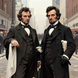 assassination of abraham lincoln in time square extremely n - 9