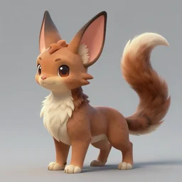 inspire by top trending artstation, detailed ears and tail
