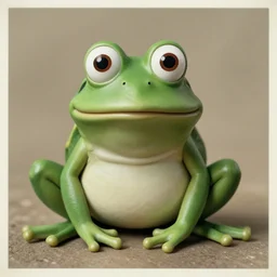 pepe the frog, realistic old photograph