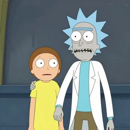 photo of rick and morty