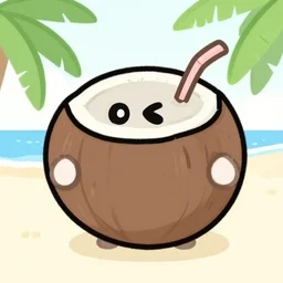 - - -,, silly, coconut, cartoon,