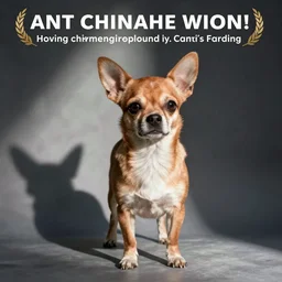 photo of an ant chihuahua hybrid