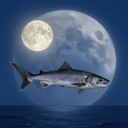sturgeon fish moon