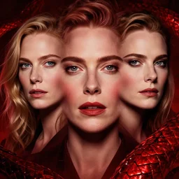 by francis bacon, beksinski, mystical redscale photography evocative, full eyebrows lips. kat dennings uma thurman christina hendricks tilda swinton