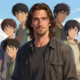 beautiful portrait of actual cannibal shia labeouf. character design by disney, charlie bowater, ross tran, artgerm, and makoto shinkai, detailed, soft lighting, rendered in octane