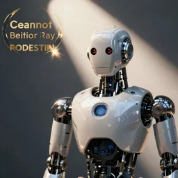 a robot with fake eyes used to trick predators