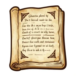Old grimoire, vector, vector graphics