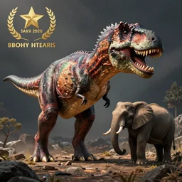 t - rex!!!!!!!!! and ( ( ( ( ( ( ( ( ( elephant ) ) ) ) ) ) ) ) ) hybrid!!!!!!!!! animal