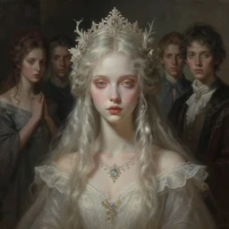 surreal lovecrafian minster girl, diffuse lighting, fantasy, intricate, elegant, highly detailed, lifelike, photorealistic, digital painting, by leesha hannigan, ross tran, thierry doizon, kai carpenter, ignacio fernandez rios