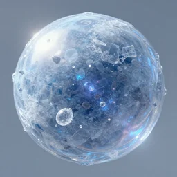 vague antidescriptive acrylic vital exopoison fluid blob sphere : density infinite, macro seminal dream points of icy, frozen vaporwave shards tempted to turn into a dream scenery, high quality topical render