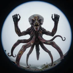 fisheye lens of cthulhu