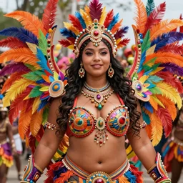 hyper realistic photography of festival warrior curvy girl saturated colors, cinematic, greg rutkowski, rowena morrill, juan gimenez