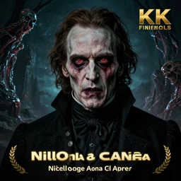 stunning portrait of grotesque and horrifying nicolas cage, victorian era, lovecraftian horror, cosmic horror!! cinematic lighting, horror fiction, digital art, winning award masterpiece, fantastically beautiful, aesthetically inspired by wayne barlowe and gerald brom, trending on artstation, art by greg rutkowski and h r giger, octane render, 8 k,