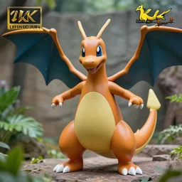 highly realistic pokemon charmeleon, photo at zoo, intricate, portrait, 8 k highly professionally detailed, hdr, cgsociety