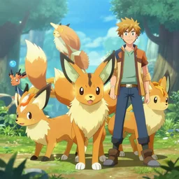 Pokémon NineTails, Greg rutkowski, Trending artstation, cinematográfica, digital Art
