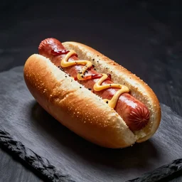 the last hot dog in the universe, epic lighting, detailed photograph