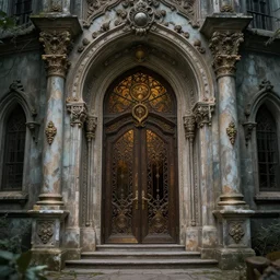 Berangere entrance to enchanted world ornate highly detailed, fantasy art, detailed, cinematic