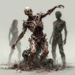 body turned inside out, nightmare, digital art by dan mumford and peter mohrbacher and louis royo, highly detailed, trending on deviantarthq