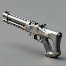 a sci fi gatling gun., smooth, intricate, elegant, digital painting, artstation, concept art, sharp focus, illustration, art by marco plouffe arstation and riot studios and blizzard studios, high contrast