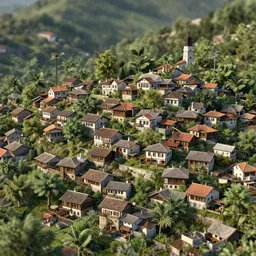 very very small turkish village, by ilya kuvshinov, rtx rendering, octane render 1 2 8 k, maya, extreme high intricate details by tom bagshaw, medium shot, close up shot, composition by sana takeda, lighting by greg rutkowski