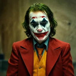 colonel sanders looking like the joker, realistic, cinematic