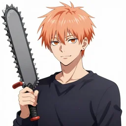 a portrait of denji from chainsaw man as a chainsaw devil form 8 k, hyper detailed, vivid, ultra detailed, highly detailed