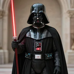 pope in darth vader suit