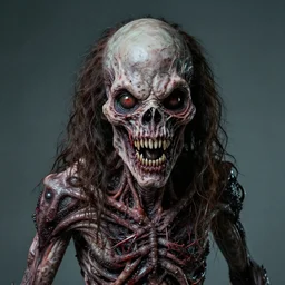 Bodyhorror portrait  by H.R.Giger of Igor Ivanovich Strelkov who became a degenerate horror Abomination, photo-realistic, color image, 2K, highly detailed